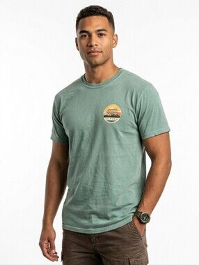 TOFINO Logo Men's T-Shirt Sage Green